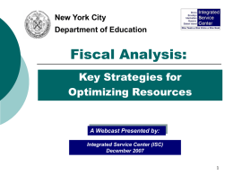 Fiscal Analysis