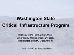 Critical Infrastructure IPR