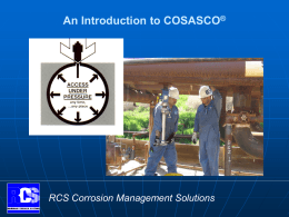 Products - Mechanical - Rohrback Cosasco Systems