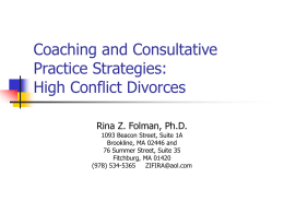Coaching and Consultative Practice Strategies