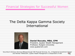 Financial Strategies for Successful Women