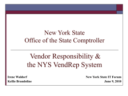 New York State Office of the State Comptroller PRACTICAL