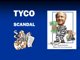 Tyco Guide to Ethical Conduct