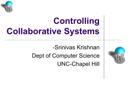 Access Control and Synchronization in Collaborative Systems