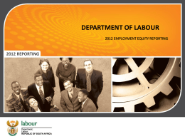 ee online reporting - Log In to Employment Equity