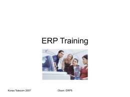 ERP Training