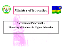 policy on GoR bursary_loan for higher education_Nov 14_2007 SG