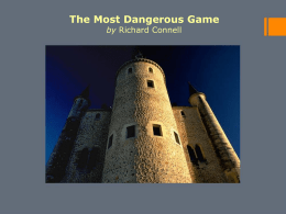 The Most Dangerous Game PPT
