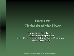 Cirrhosis and Liver Failure