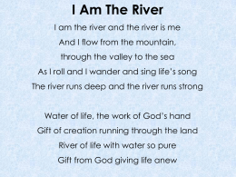 I Am the River - Butterfly Music
