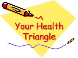 Your Health Triangle PPT
