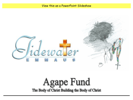 Agape Fund Slide Show