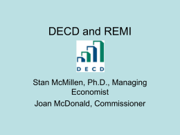 DECD_and_REMI - Regional Economic Models, Inc.