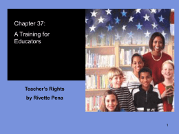 click here to file - Chapter 37 : A Training for Educators