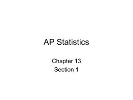 AP Statistics - Greater Atlanta Christian School