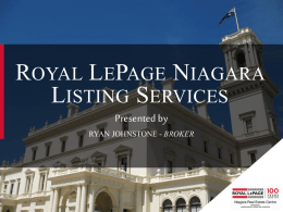 Royal LePage - Niagara Real Estate Portal