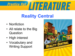 Reality Central
