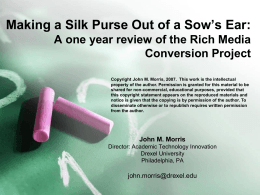 Silk Purse 598 KB, PPS Uploaded on 08/03/2012