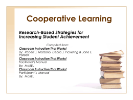 Cooperative Learning PowerPoint