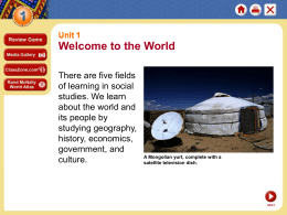 1 - Dunkleman`s World Cultures