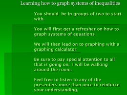 Graphing Linear Inequalities Interactive Application TeacherTube