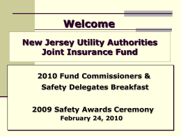 OCEAN COUNTY MUNICIPAL JOINT INSURANCE FUND
