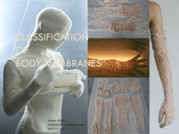 Body Membranes - distanceedulesson