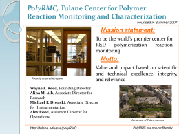 PolyRMC - Tulane University