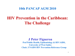 HIV Prevention in the Caribbean