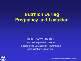 Iron in Pregnancy - Penn Medicine