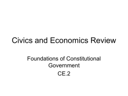 Civics and Economics Review
