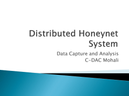 6.Malware Collection and Analysis using Honeynets Sanjeev Kumar