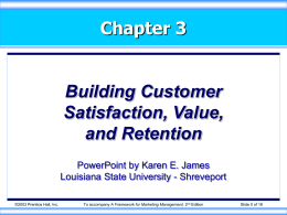 kotler03exs-Building Customer Satisfaction, Value, and Retention