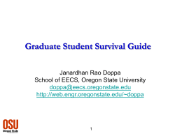 Slide - Oregon State University
