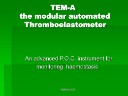 TEM-A - Framar Hemologix srl