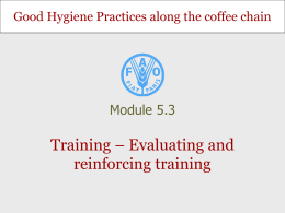 Evaluating and Reinforcing Training []