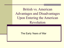 British vs. American Advantages and Disadvantages