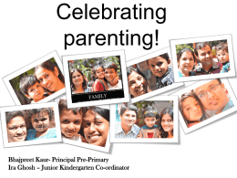 celebratingparenting - Victorious Kidss Educares