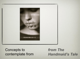 Handmaid`s Tale Commentary Writing PP