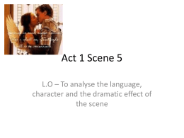Act 1, scene 5 Summary - stjohns