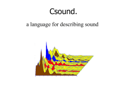 Csound.