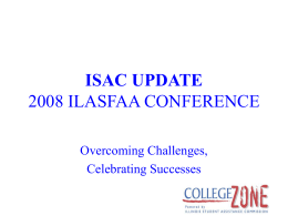 ISAC Update