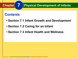 Chapter 7 Physical Development of Infants
