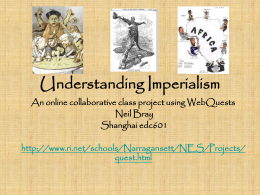 Understanding Imperialism