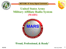 Army MARS