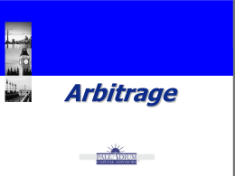 What is Arbitrage? - Palladium Capital Advisors