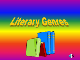 Literary Genres Powerpoint