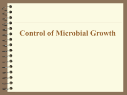 PowerPoint Presentation - Chapter 1: The Microbial World and You