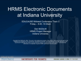 Human Resource Electronic Documents