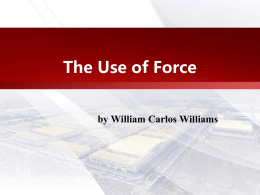 The Use of Force by William Carlos Williams William Carlos Williams